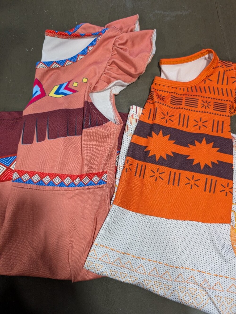 Girls Princess Dresses Pocahontas And Moana